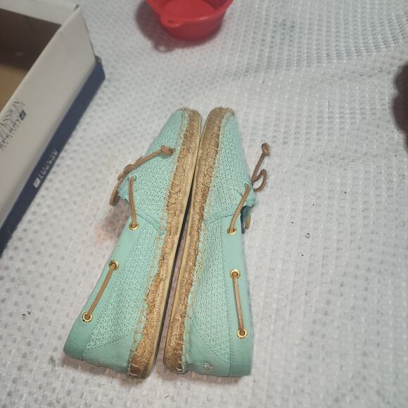 SPERRY EUC WOMENS SZ 9.5 TOP SIDER ESPADRILLES SLIPON SHOES - Picture 6 of 8